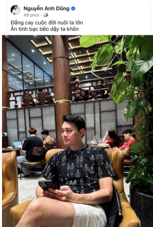 Bạn trai của Trương Ngọc Ánh gây xôn xao khi có dòng trạng thái ẩn ý