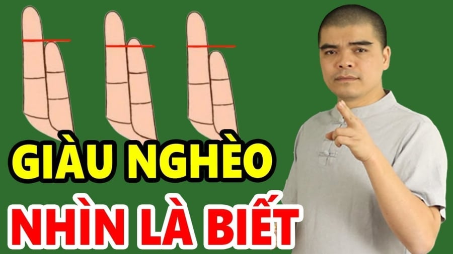 Đặc điểm ngón tay thần Tài đánh dấu, sớm muộn cũng giàu