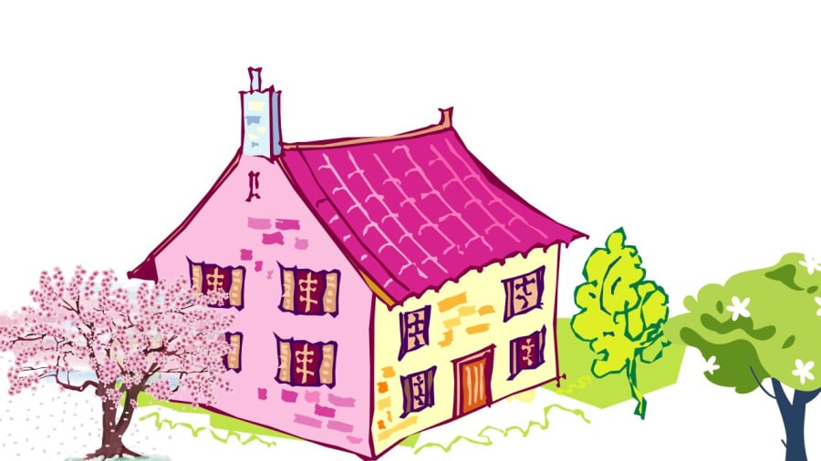 Khi cây cối quanh nhà phát triển tốt chứng tỏ đất, khí, nước đều tốt