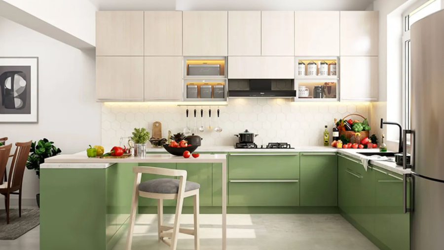 Bếp gọn gàng sạch sẽ mang lại an toàn thực phẩm và còn giúp tụ tài