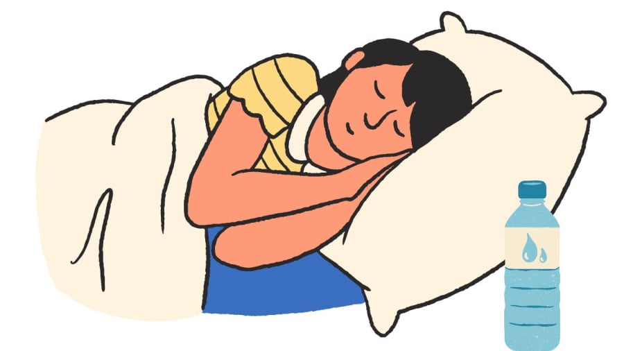 Ít ngủ và ít uống nước khiến cơ thể nhanh già
