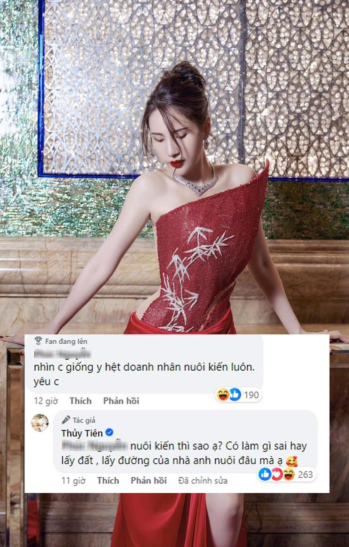 Có người bất ngờ khơi lại chuyện cũ bên dưới bài đăng của Thủy Tiên.