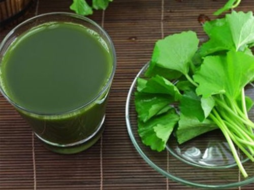 Nước rau má là thức uống quá đỗi quen thuộc với người Việt Nam. 