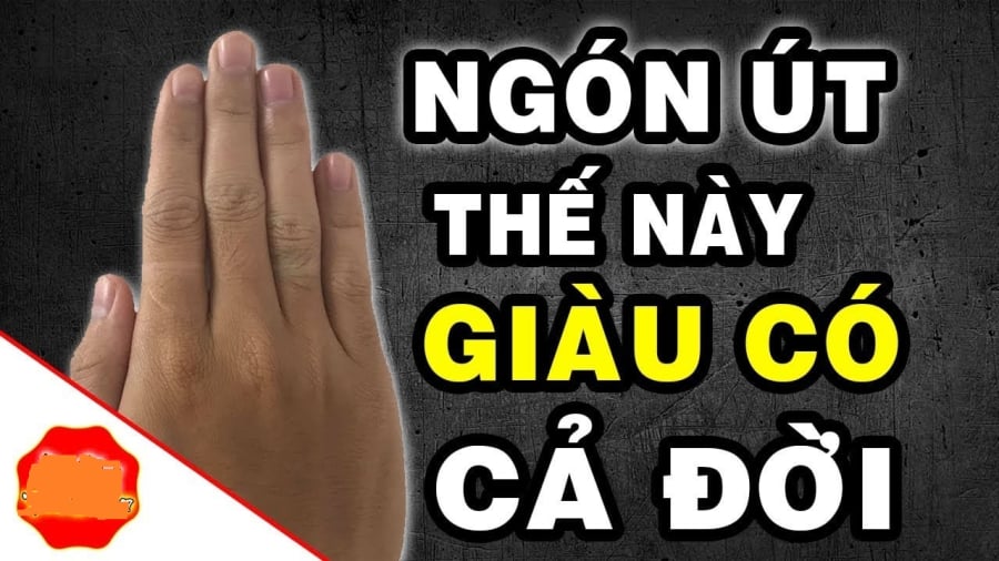 Nhìn độ dài ngón út biết tương lai ai giàu có ai nghèo khổ