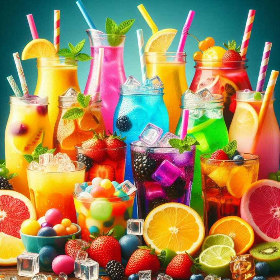 Những loại đồ uống này chứa đường bổ sung như sucrose và xi-rô ngô có hàm lượng fructose cao