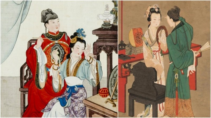 Đàn ông xem tay    