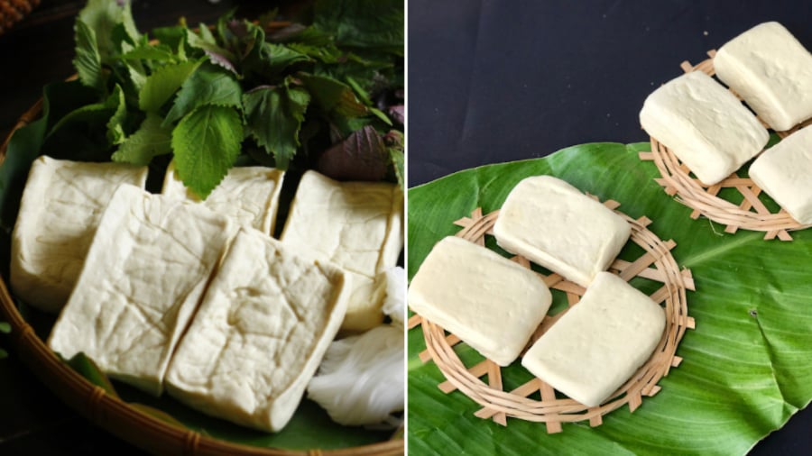 Với món bún đậu mắm tôm, dùng đậu Mơ là ngon nhất.