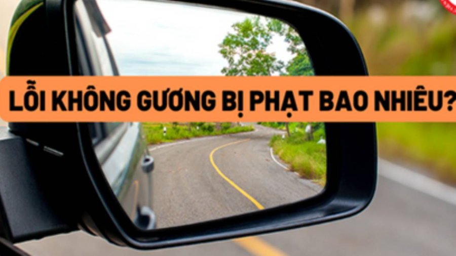 Người điều khiển xe máy không có gương chiếu hậu sẽ phải đối mặt với mức xử phạt hành chính cụ thể