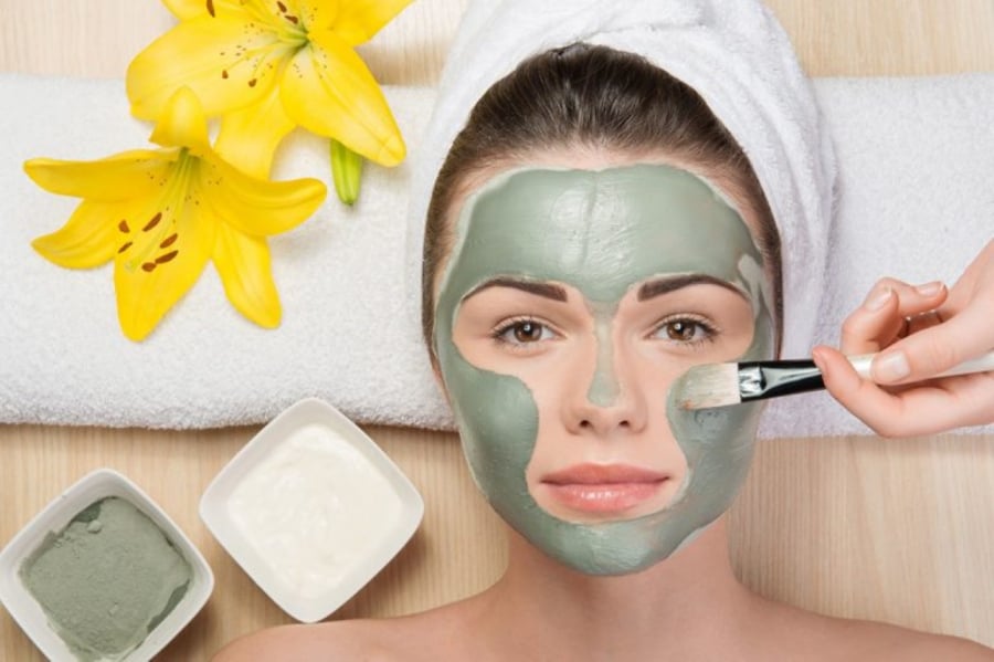 Hướng dẫn 5 bước đắp mặt nạ đất sét