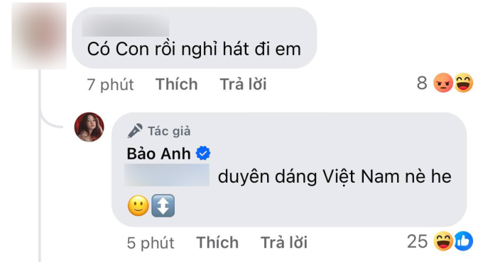 Bảo Anh đáp trả khi bị bình luận kém duyên