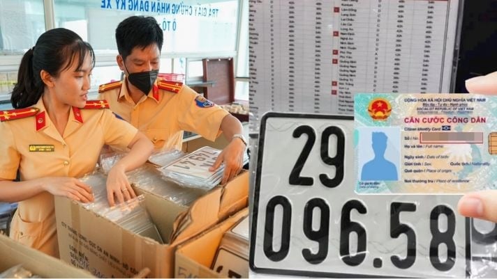 Biển số định danh thường