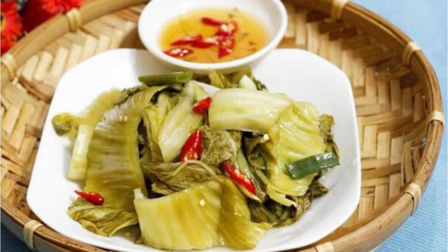 Muối dưa cải chua ngon cũng rất đơn giản