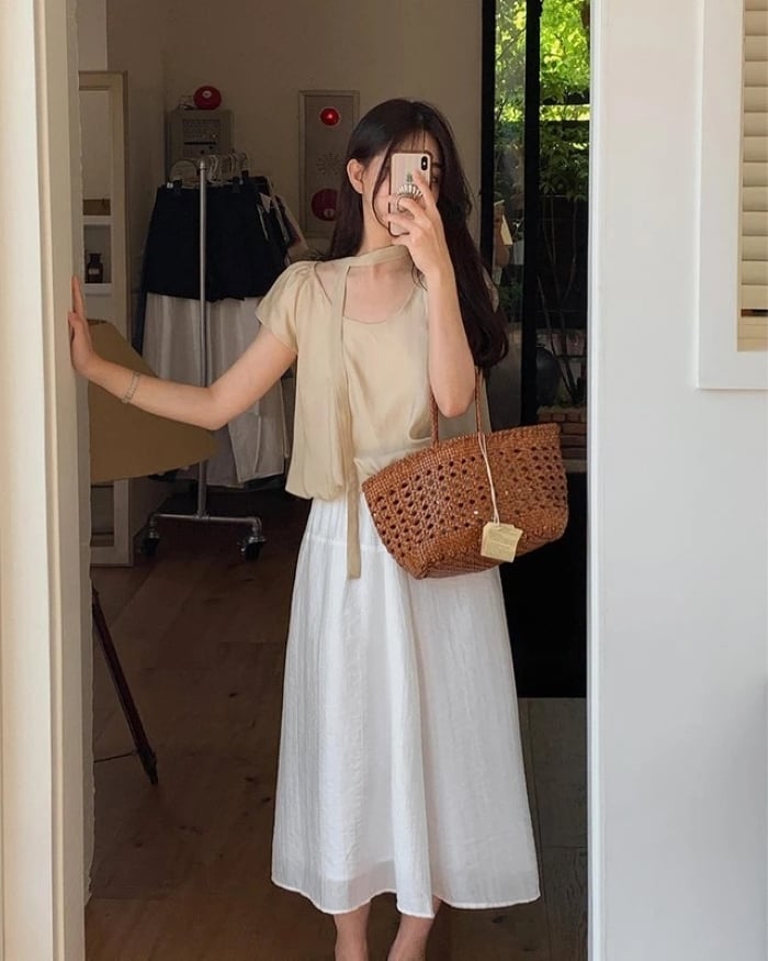 Style nữ tính và nhẹ nhàng