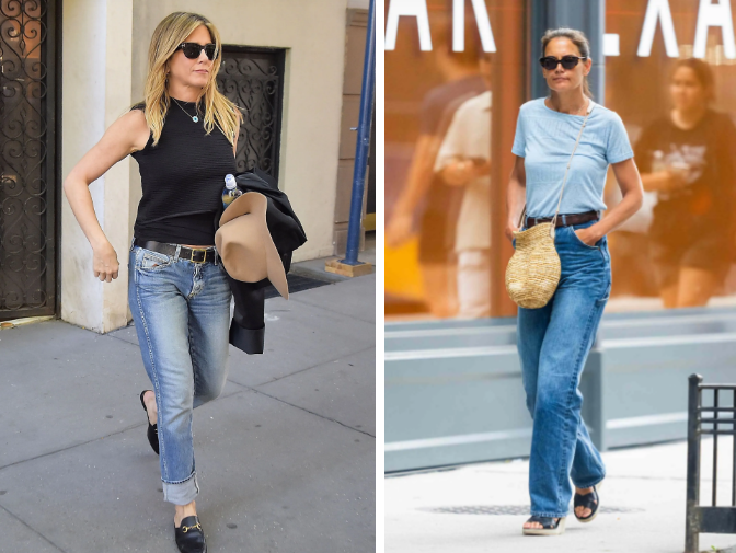 Quần jeans ghi điểm ở sự cá tính, bụi bặm.