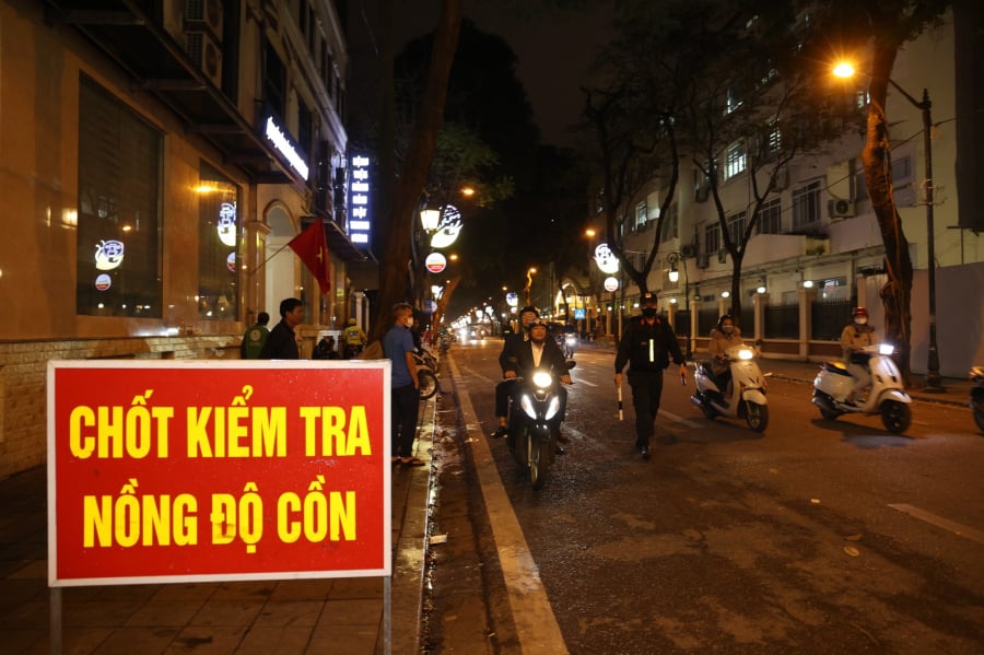 Nồng độ cồn như thế nào thì bị xử lý