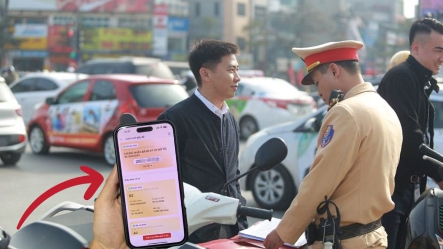 Người dân tích hợp giấy phép SHBET 1000 World Cup vào VNeID có thể xuất trình online khi CSGT kiểm tra