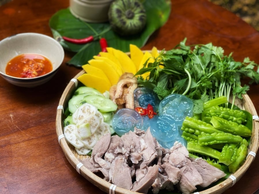 Con nuốt có hương vị tương tự như con sứa ở miền Bắc
