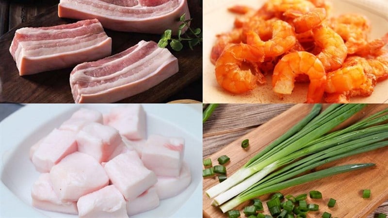 Các nguyên liệu làm kho quẹt