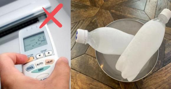 Sử dụng nước đá để làm mát    