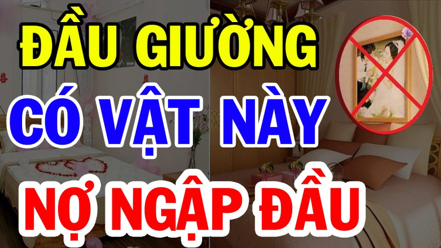 Phong thủy giường ngủ nên tránh