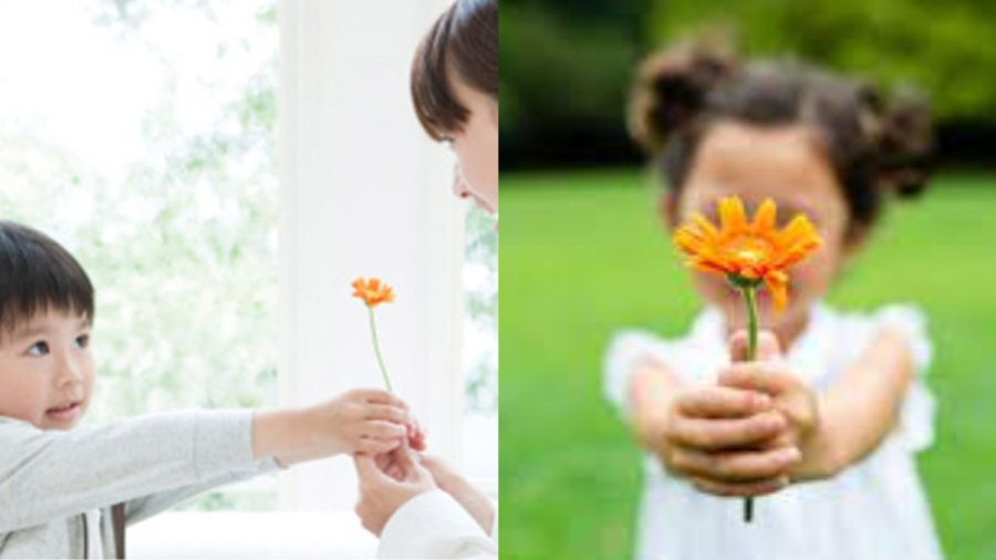 Những em bé chào đời ngoan ngoãn biết yêu thương cha mẹ là báo ân cha mẹ
