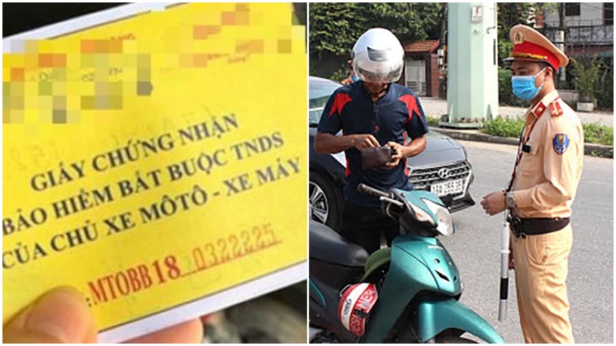 Từ 1/7 đi xe máy không có bảo hiểm CSGT có xử phạt không?