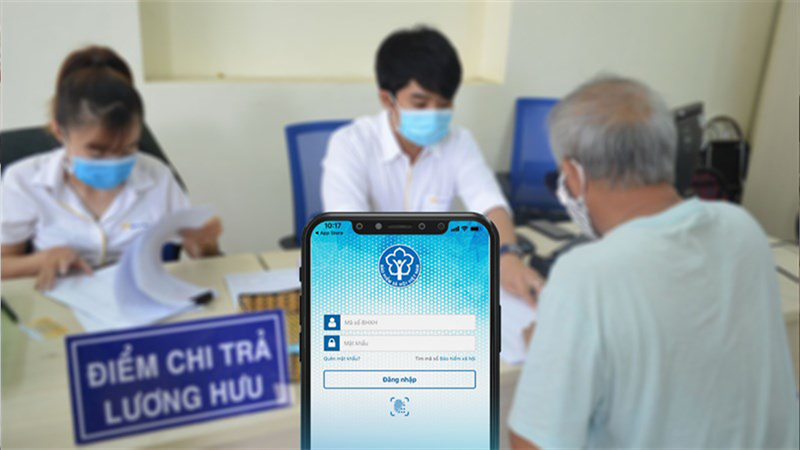 Người đang hưởng các chế độ BHXH có thể đăng ký thay đổi hình thức nhận chế độ BHXH của họ từ tiền mặt sang tài khoản ngân hàng cá nhân.