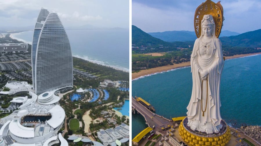 Đảo Hải Nam (Trung Quốc) là một trong những điểm du lịch nước ngoài rất gần Việt Nam, thời gian di chuyển ngắn.