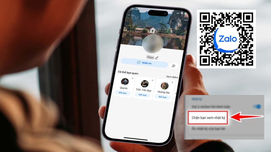 Khi bị chặn xem nhật ký trên Zalo, bạn vẫn có thể nhắn tin, gọi điện cho đối phương bình thường nếu họ không chặn phần tin nhắn.