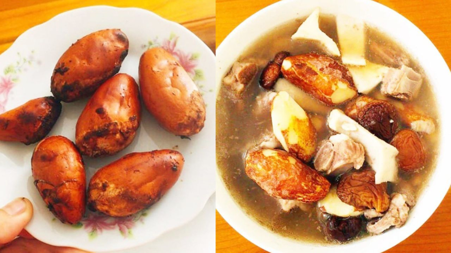 Hạt sầu riêng có thể đem luộc, nướng, nấu canh đều rất ngon.