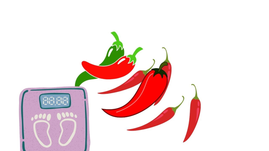 Ớt có liên quan tới béo phì