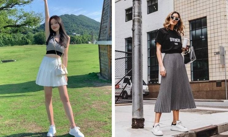 Chắc chắn bạn sẽ không bỏ qua mẫu giày sneaker màu trắng vì nó khá quen thuộc, dễ phối đồ.