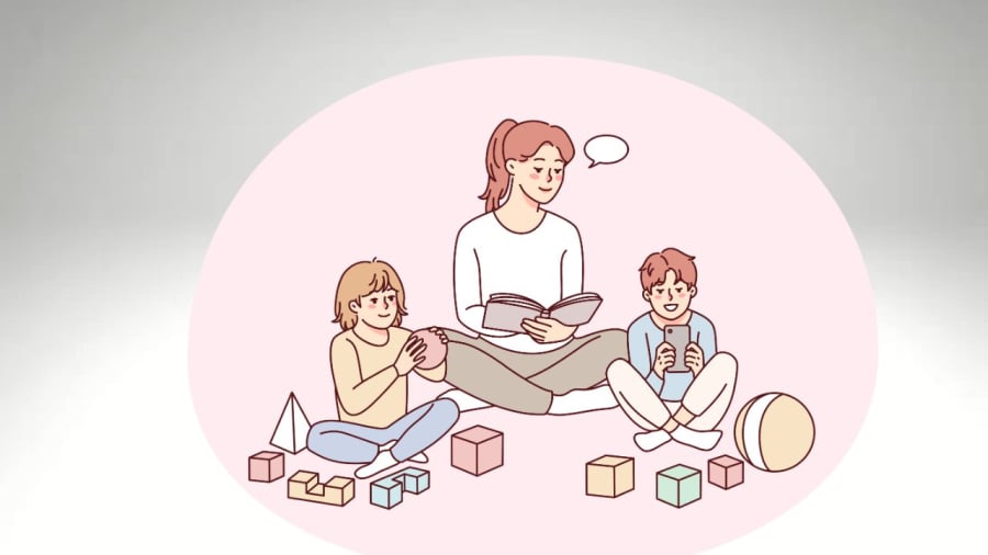 Con cái học theo cha mẹ không phải ở lời nói mà hành động nên cha mẹ hiếu thảo thì con cũng sẽ học theo