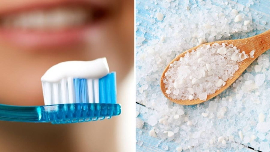 Sự kết hợp của muối và kem đánh răng không chỉ tiết kiệm chi phí mà còn mang lại nhiều lợi ích 