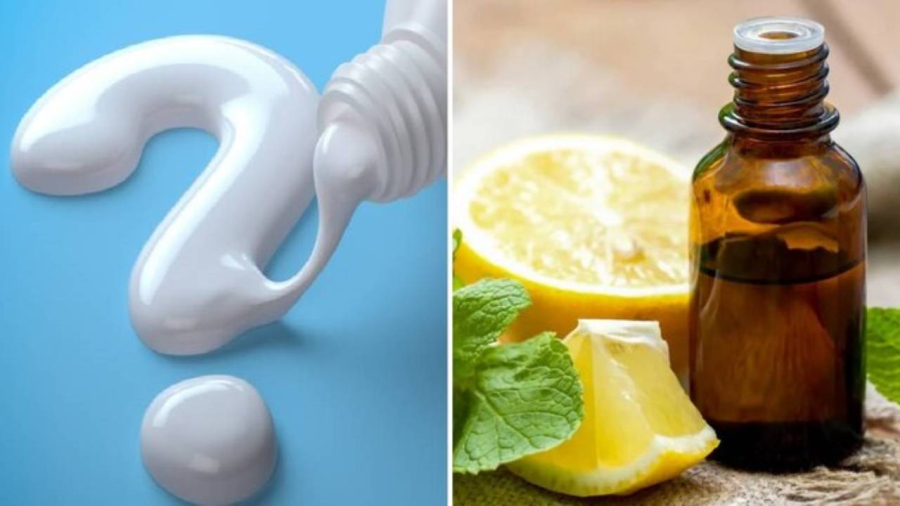 Nhỏ tinh dầu vào kem đánh răng có nhiều lợi ích