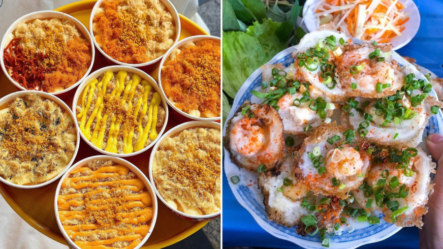 Bông lan trứng muối, bánh khọt là những món mà bạn có thể thử khi đến du lịch Vũng Tàu.
