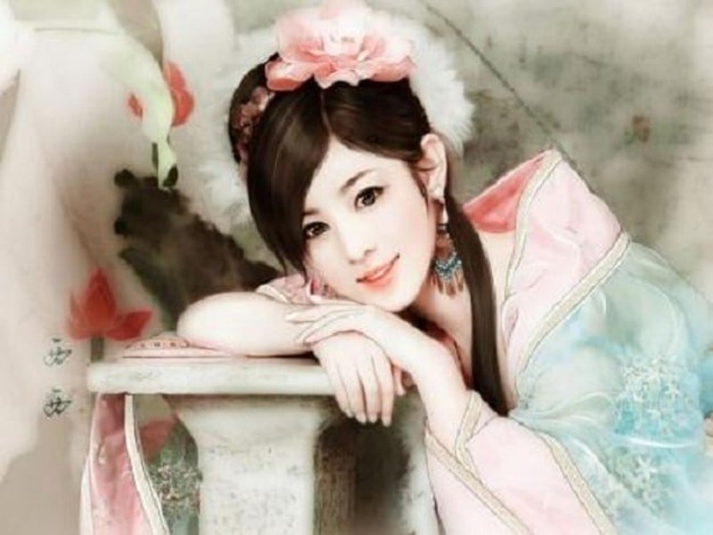 Uyển Quý phi là một cô gái giỏi cầm kỳ thi họa