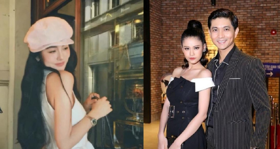  Tim cũng công khai thể hiện tình cảm với người yêu khi tuyên bố cô là 