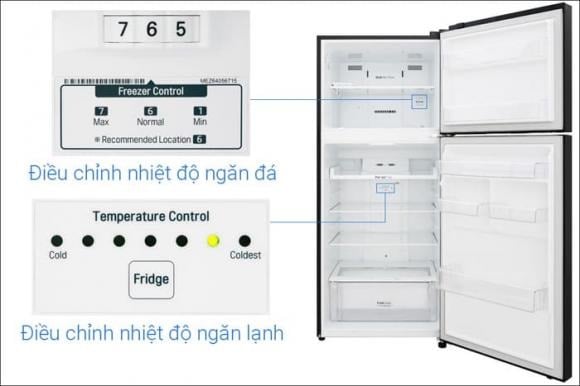 Theo dõi và điều chỉnh nhiệt độ tủ lạnh theo thời tiết bên ngoài.