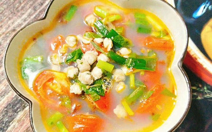 Canh ngao nấu khế chua