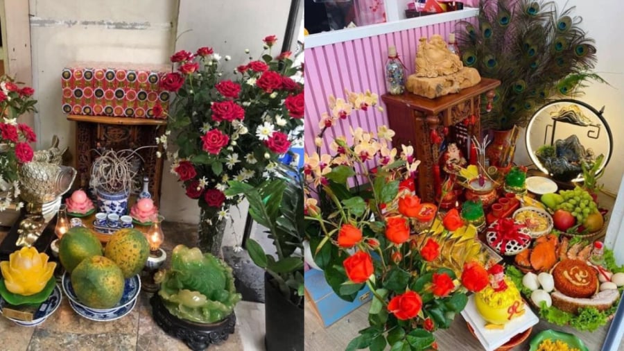 Hoa hồng thường được dùng thắp hương