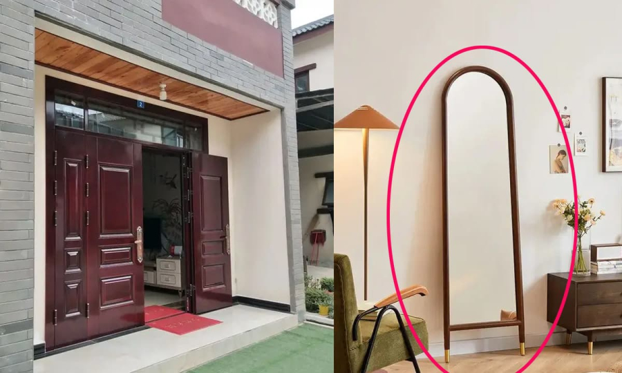 Tuyệt đối không treo gương hướng Tây    