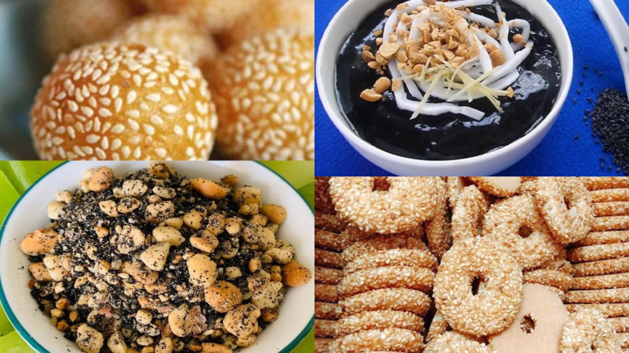 Nhiều món ngon từ hạt vừng