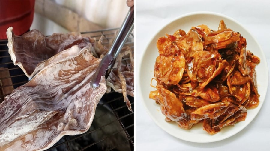 Mỗi loại mực khô sẽ thích hợp để chế biến một kiểu khác nhau.