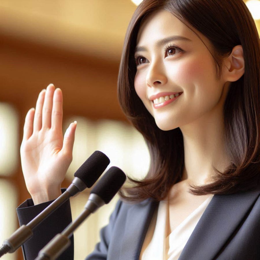 Theo nhân tướng học, người có tướng làm quan và muốn duy trì vị trí lâu dài thì giọng nói cần phải âm vang, rõ ràng