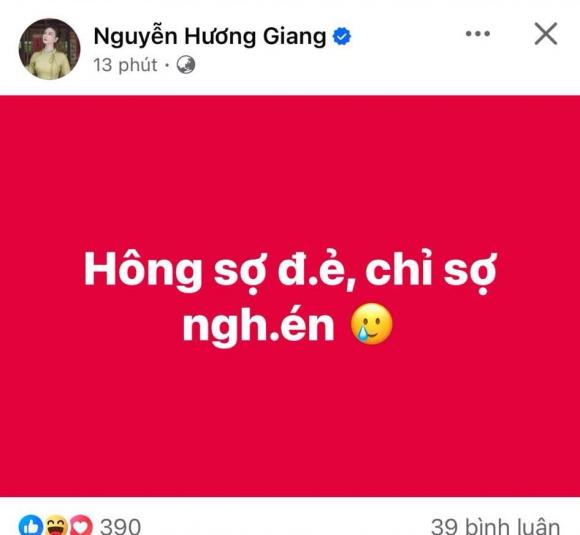Diễn viên Hương Giang được cho là ngầm tiết lộ việc đã mang thai  