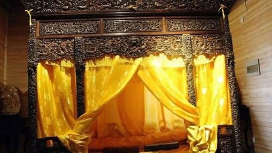 Phòng ngủ của vua chúa còn chỉ có 10m2