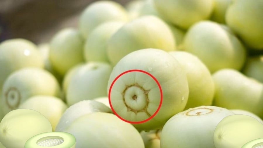 Rốn dưa biểu thị cho dưa già hay non