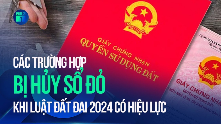 Trường hợp Sổ Đỏ bị hủy bỏ