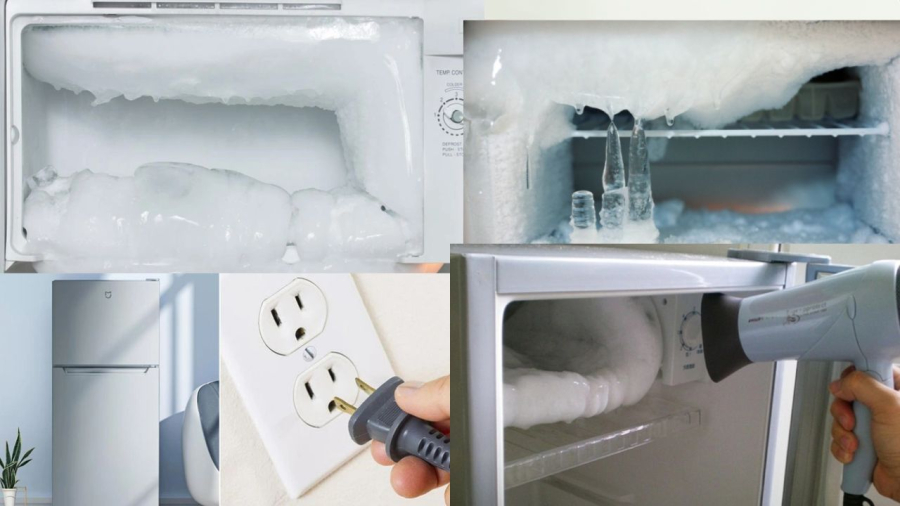 Tủ lạnh nên được vệ sinh dọn tuyết thường xuyên để tránh tốn điện và chật tủ